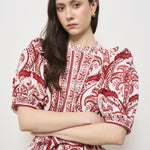 Tuta donna fantasia rossa 332114 TROPICAL FARM RIO GLOBAL 