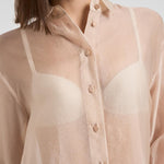 Camicia trasparente donna 14096 0265BOROTALCO FORTE FORTE 