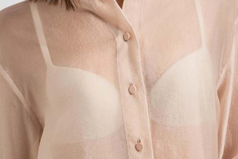 Camicia trasparente donna 14096 0265BOROTALCO FORTE FORTE 