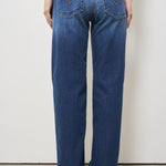 Jeans donna wide-leg denim blu DP427 DS0296800 DONDUP 