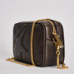 Borsa donna mini star bag moro GWA00228 A00075955357 GOLDEN GOOSE 