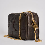 Borsa donna mini star bag moro GWA00228 A00075955357 GOLDEN GOOSE 