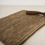 Pochette donna Ampy in rafia marrone AMPY DARKTEA IBELIV 