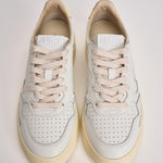 Sneakers donna Medalist Low ianca e gialla AULW DL02 AUTRY 