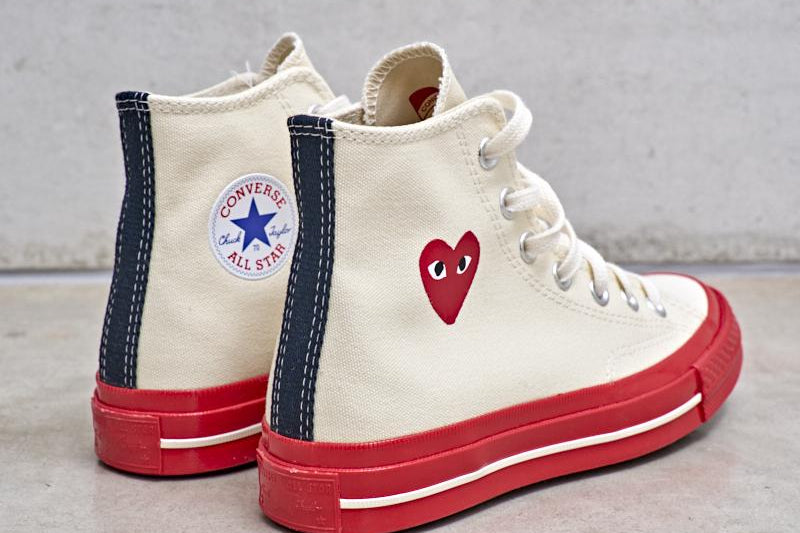COMME DES GARCON PLAY K124OFFWHITE