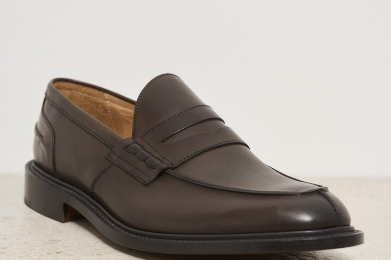 Mocassino uomo James in pelle marrone JAMES ESPRESSO TRICKER'S 