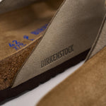 Sandalo arizona uomo in suede 951303U TAUPE BIRKENSTOCK 