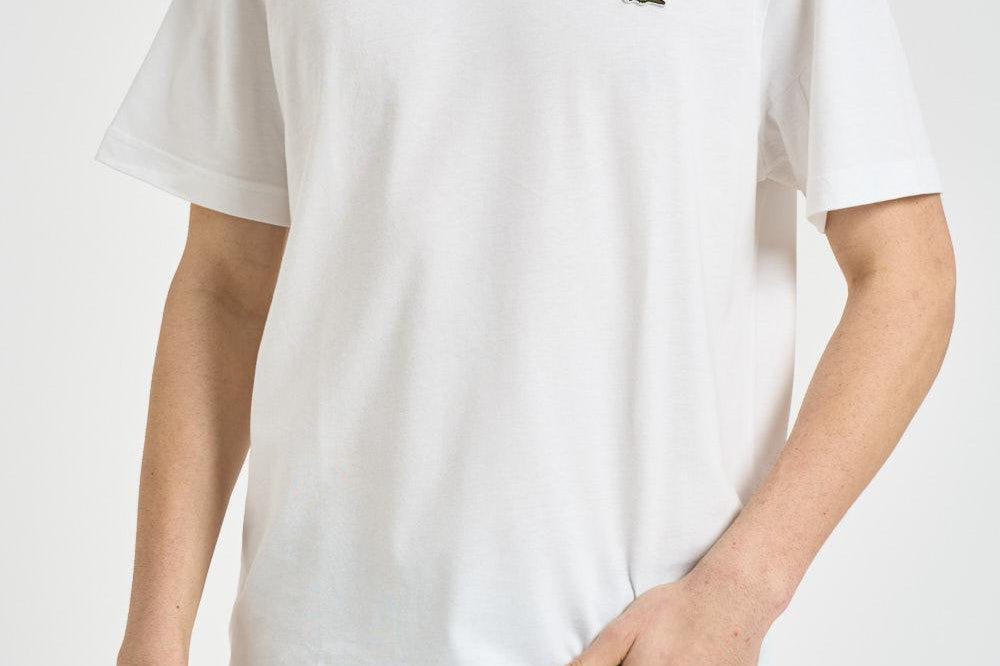 T-shirt uomo girocollo bianca TH7318 001 LACOSTE 