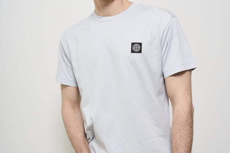 T-shirt uomo girocollo grigio 2100039 S0013V0041 STONE ISLAND 