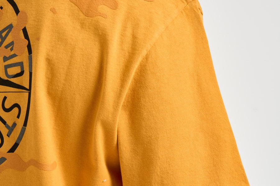 T-shirt uomo con stampa ocra 2100001 S0E14V007E STONE ISLAND 
