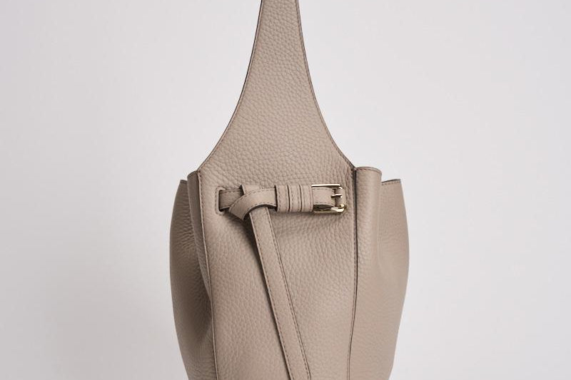 Borsa donna Lyra Bucket taupe beige HH9744 736F924 MULBERRY 