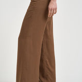 Pantalone donna Nadia Chino Palazzo marrone NADIA 150 MOCHA NINE IN THE MORNING 
