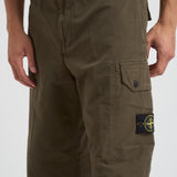Pantalone uomo cargo verde militare 3100011 S0211V0054 STONE ISLAND 