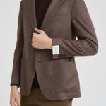 Giacca uomo monopetto tortora 2403 525004 LUIGI BIANCHI 