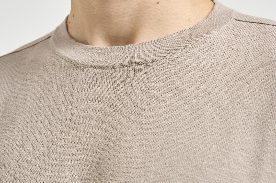 Maglia uomo girocollo beige 5100052 S00B0V009A STONE ISLAND 