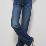 Jeans donna in denim scuro 109471296 WCH MOTHER 