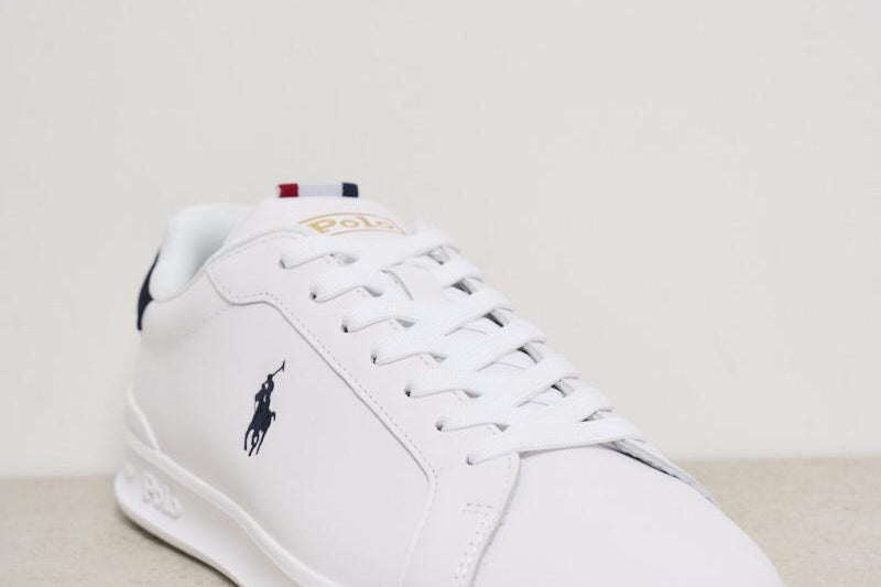 Sneakers uomo Heritage Court II bianche 809860883 003 RALPH LAUREN 