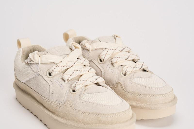 Sneakers donna Lo Lowmel beige e bianche LOWMEL JASMINE UGG 