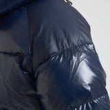 Piumino uomo corto lucido blu notte STEVE 4004 PYRENEX 