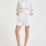 Short donna con catena bianco SH005 360 ELISABETTA FRANCHI 
