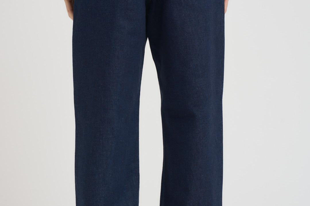 Jeans uomo wide leg in denim scuro J100006S00J7 VJ201 STONE ISLAND 