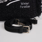 Borsa donna Vanity Tweed mini in lana nero VANITYMNTWEED 00 MC2 SAINT BARTH 