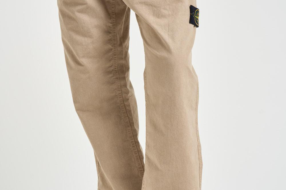 Pantalone uomo gamba dritta sabbia 3100044 S00WAV019A STONE ISLAND 