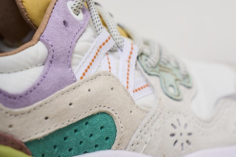 Sneakers donna Yamano 3 grigia 1I29 LIGHTLILACWHITE FLOWER MOUNTAIN 