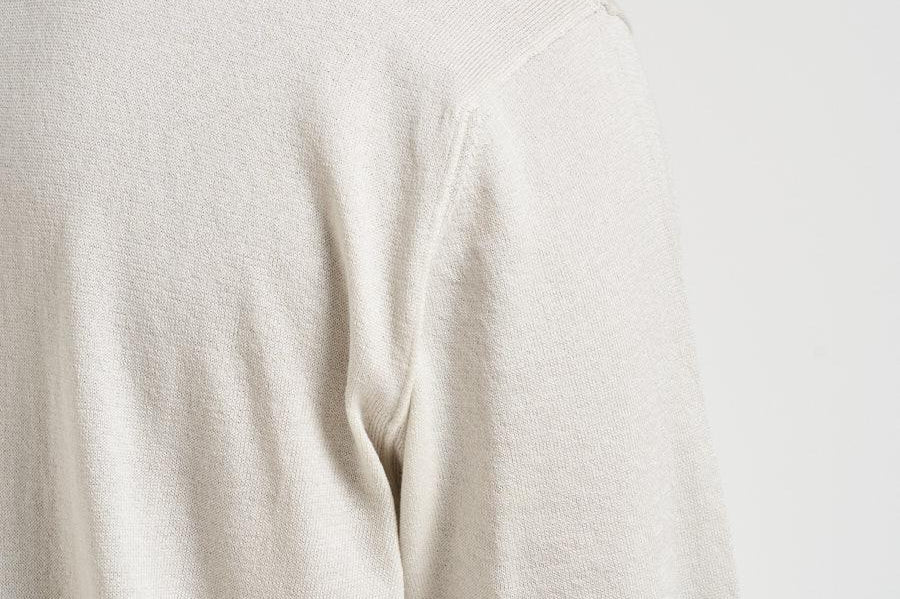 T-shirt uomo in maglia bianca KN235A 103 C.P. COMPANY 