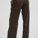 Pantalone donna Lisetta gessato marrone PA0569FA C3F01I50DZ ISABEL MARANT 