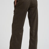 Pantalone donna Lisetta gessato marrone PA0569FA C3F01I50DZ ISABEL MARANT 