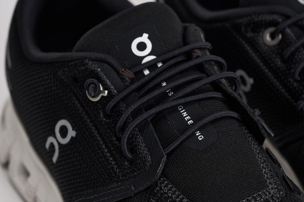 Sneakers donna Cloud 6 nere 3WF10060299 BLACKWHITE ON RUNNING 