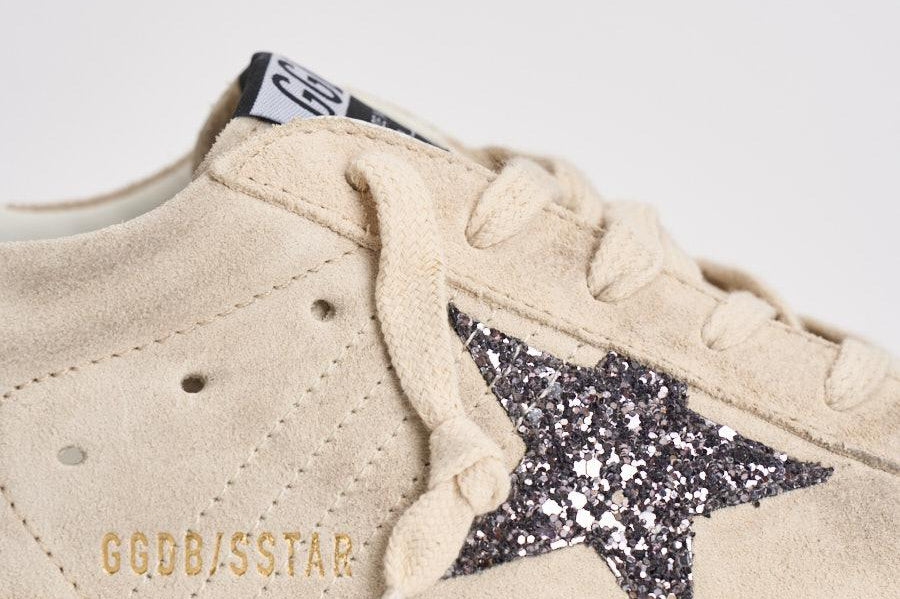 Sneakers donna Super-Star in suede panna GWF00101 F00720215751 GOLDEN GOOSE 