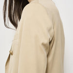 Blazer donna doppiopetto beige GWP00829 P00126715272 GOLDEN GOOSE 