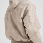 Bomber uomo in tessuto beige MLM100127 BEIGE REPRESENT 