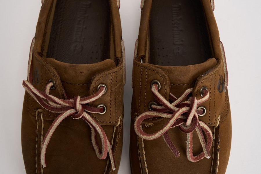 Mocassino uomo barca Classic 2-Eye marrone 1001R 214 TIMBERLAND 