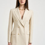 Giacca donna doppiopetto Raisa panna D420266 RAISA26003 P.a.r.o.s.h. 