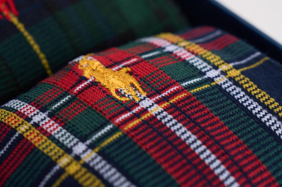 Set 3 calze fantasia natalizia 449P04716 001 RALPH LAUREN 