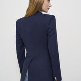 Giacca donna blu doppiopetto J Parigi JPARIGI10B 340159EB849 TAGLIATORE 
