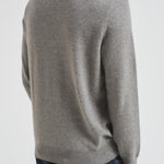 Maglia uomo girocollo grigia chiara 710974148 002 RALPH LAUREN 