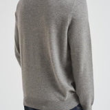 Maglia uomo girocollo grigia chiara 710974148 002 RALPH LAUREN 