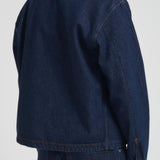 Giacca uomo stile camicia in denim scuro Q100027S00J7 VJ201 STONE ISLAND 