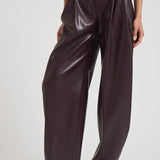 Pantalone in eco pelle donna T180471E CABERNET THE ANDAMANE 