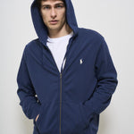Felpa uomo blu con cappuccio 710916692 014 RALPH LAUREN 