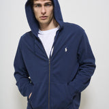 Felpa uomo blu con cappuccio 710916692 014 RALPH LAUREN 