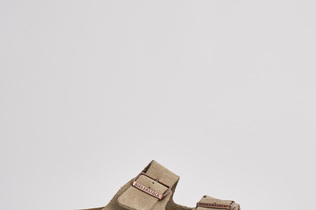 Sandalo arizona donna in suede 951303 TAUPE BIRKENSTOCK 