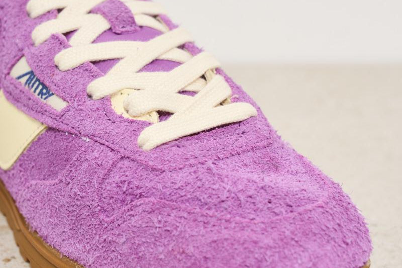 Sneakers donna Windspin in suede viola SLWU B14 AUTRY 