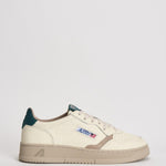 Sneakers uomo Medalist Low panna e verde AULM NE18 AUTRY 