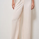 Pantalone donna Saby a palazzo rosa SABY IVORY IRO 