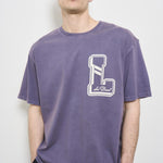 T-shirt uomo girocollo viola LDM101215 365365GREYSTONE LES DEUX 